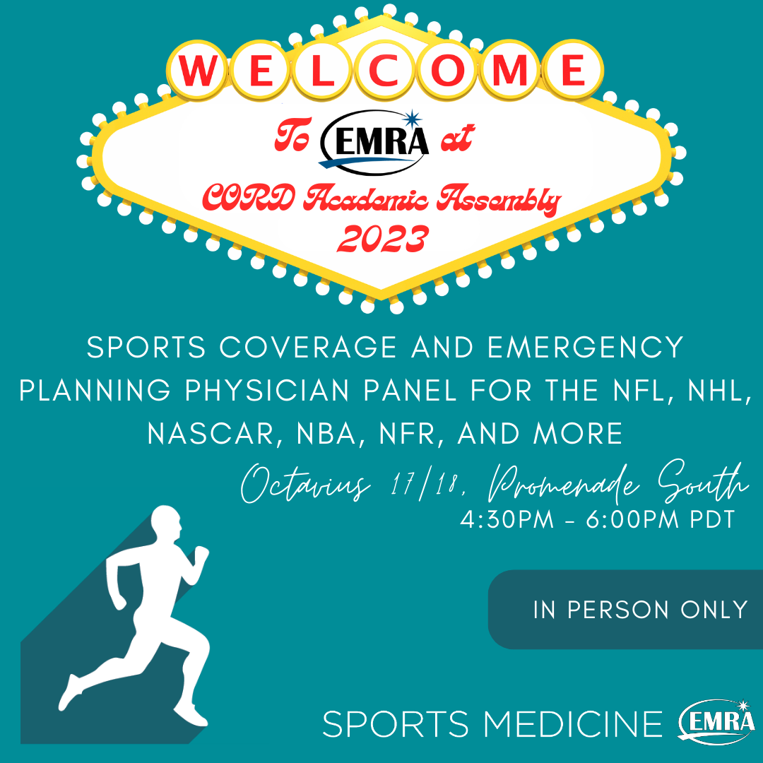 Sports Coverage and Emergency Planning Physician Panel for the NFL, NHL