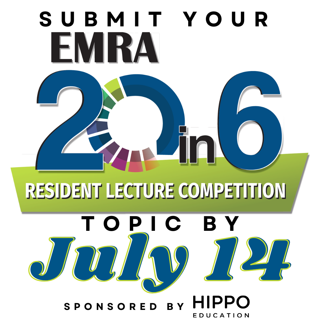 Resident Lecture Contest - 20 in 6 at ACEP23
