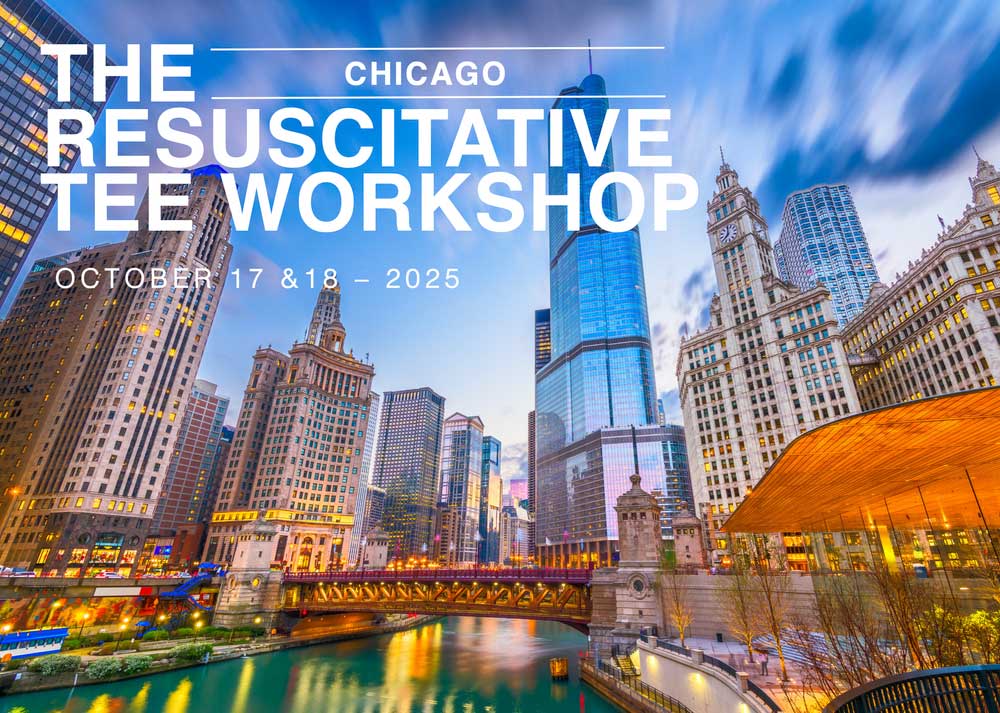 Resuscitate Tee Workshops, October 17-18, 2025, Chicago, Illinois