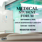 Fall Medical Student Forum