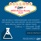 Are We Really Misdiagnosing Our Patients? Critiquing the AHRQ Report on EM Outcomes with Special Guest Dr. Jeremy Faust