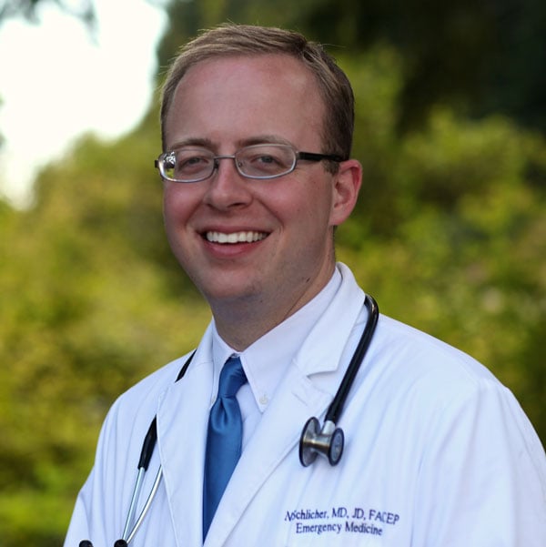Nathaniel Ryan Schlicher, MD, JD, MBA, FACEP