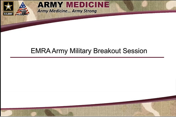 Military: Army Breakout Session